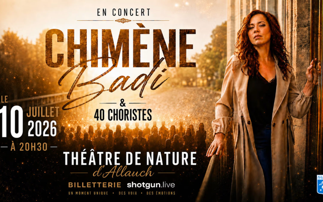 Chimène Badi à Allauch avec 40 Choristes