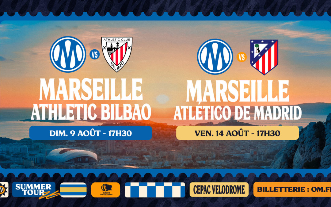 OM : Matchs de préparation au Vélodrome !