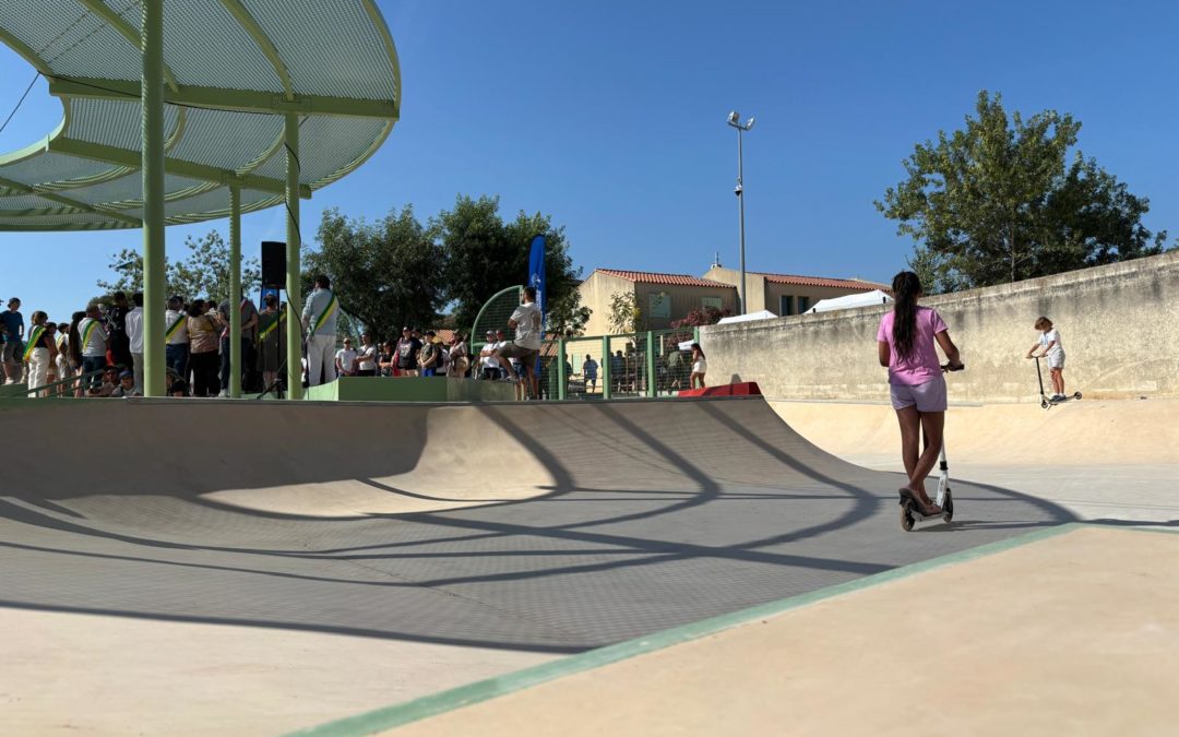 Ouverture du 50 ème skatepark du 13 à Plan de Cuques !