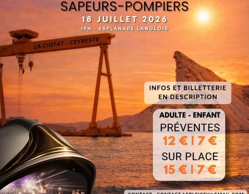 Bal des pompiers La Ciotat Ceyreste