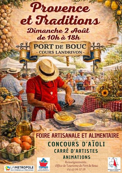 Foire artisanale et concours d&rsquo;Aïoli à Port de Bouc