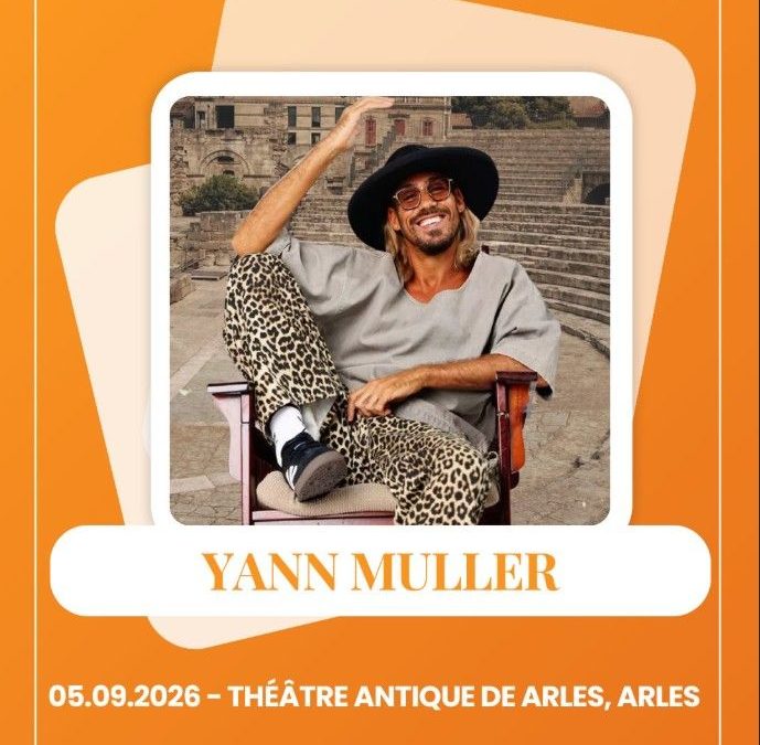 Yann Muller au théâtre antique d&rsquo;Arles