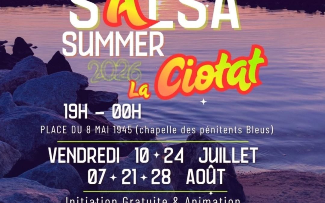 Bal Salsa à La Ciotat !