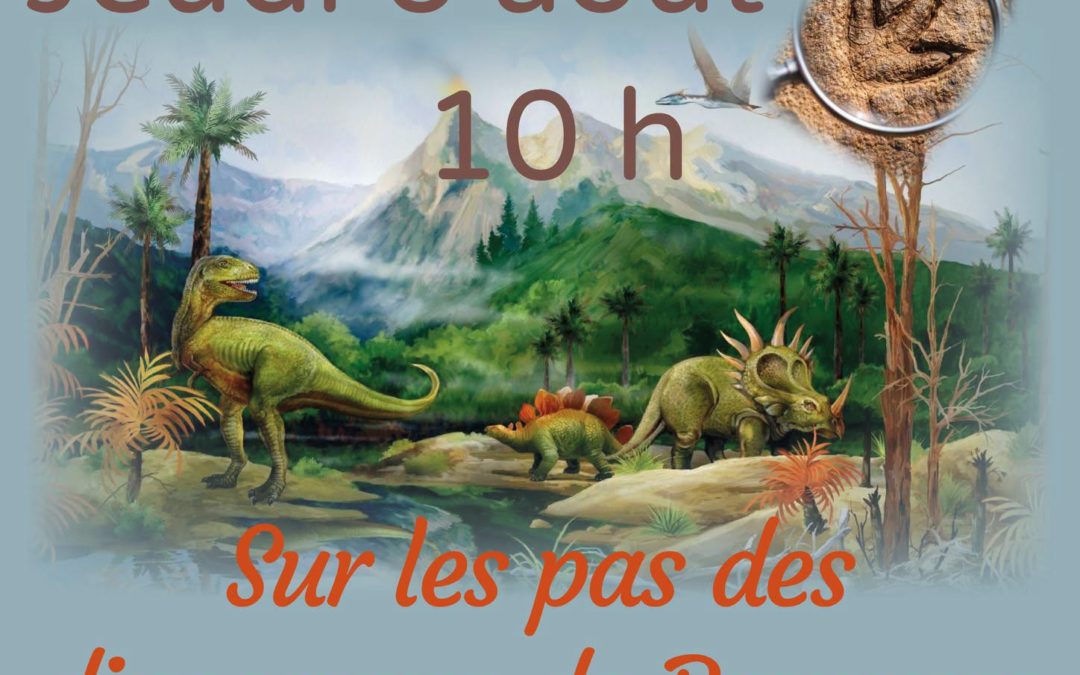 Atelier « Sur les pas des dinosaures de Provence « .