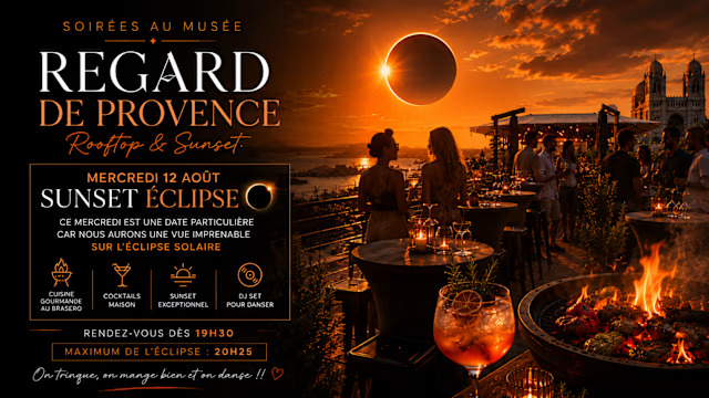 Lily X Musée Regards De Provence – Eclipse Solaire, Food, Dj