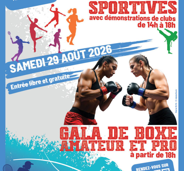 Forum des associations sportives & grand gala de boxe Marseille 15 – 16 !