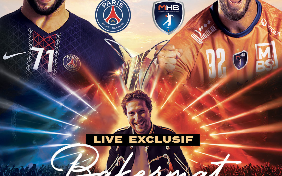 Trophée des champions handball / Bakermat sur le parvis !
