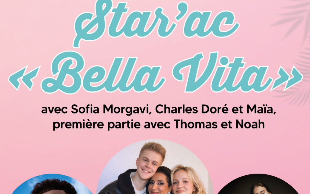 Charles Doré et d&rsquo;autres figures de la Star Academy en concert gratuit à Marignane