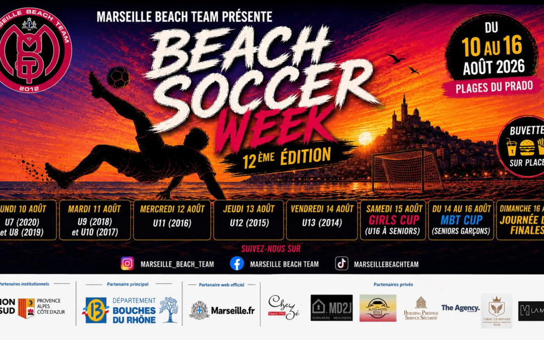 Beach Soccer Week : une semaine de sport sur les plages du Prado !