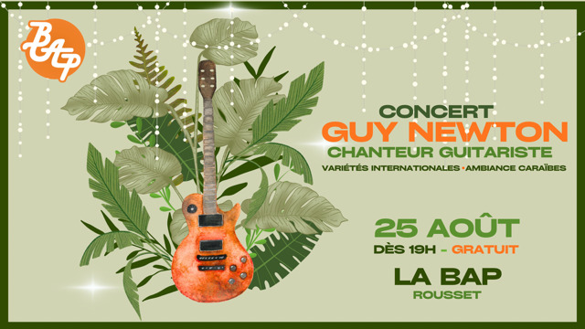 Guy Newton en concert à la BAP