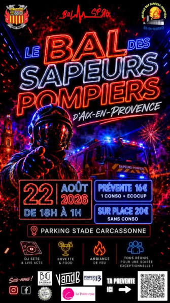 BAL DES POMPIERS AIX EN PROVENCE