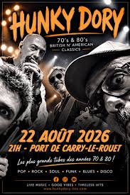Pop Rock avec Hunky Dory sur le port de Carry !