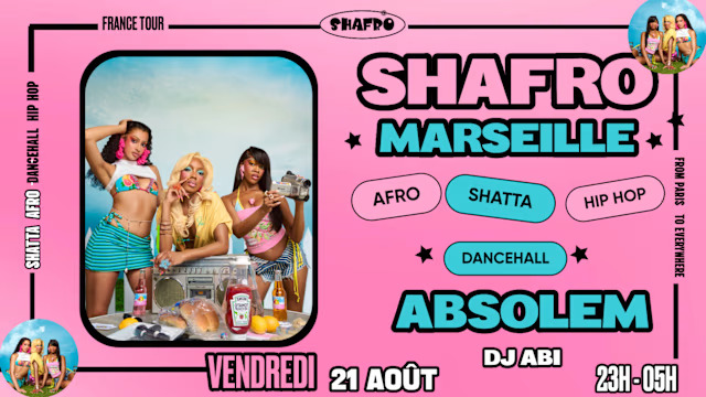 Shafro @Marseille Colors Edition : Afro, Shatta, Dancehall