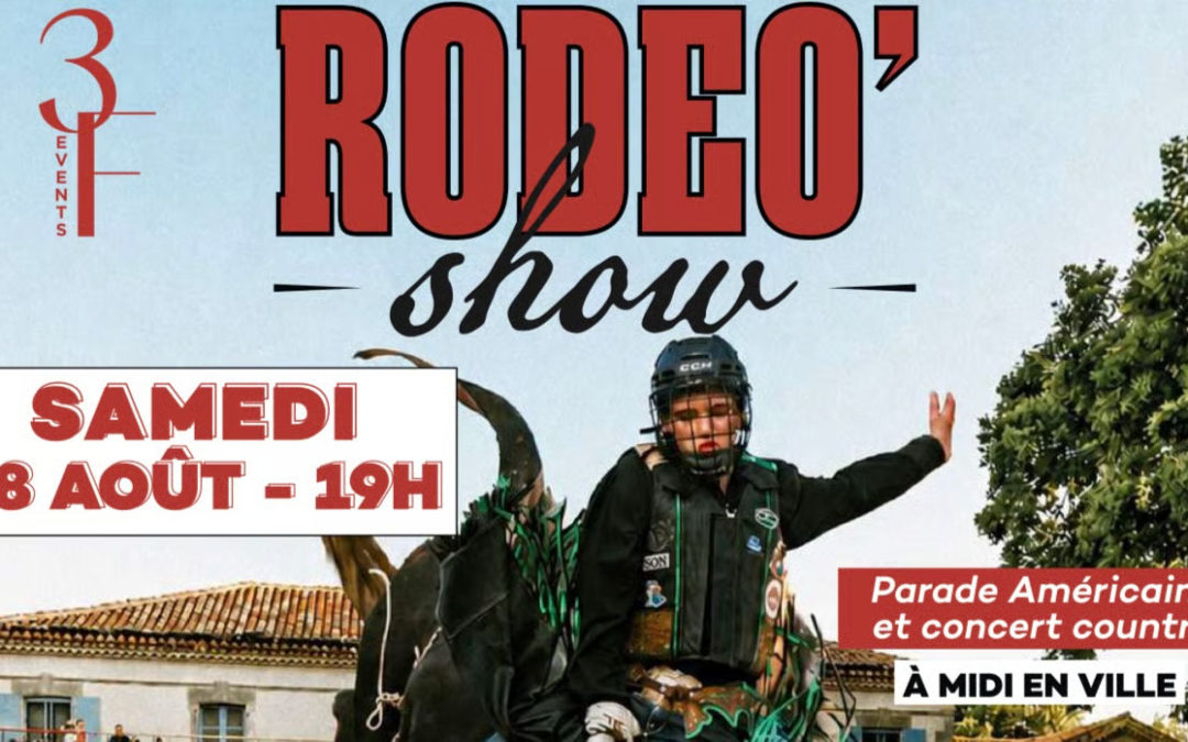 La journée Western revient à Mouriès ! Préparez-vous pour le Rodéo Show !