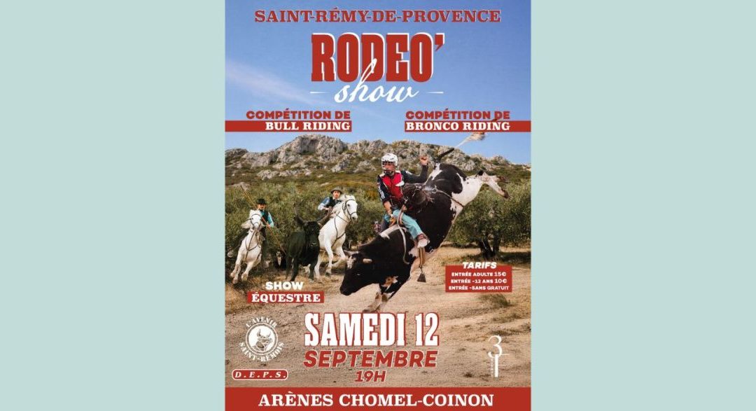 Aller voir un rodéo dans les arènes à Saint-Rémy !