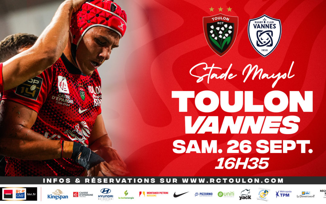 Rugby Top 14 : RCT – Vannes
