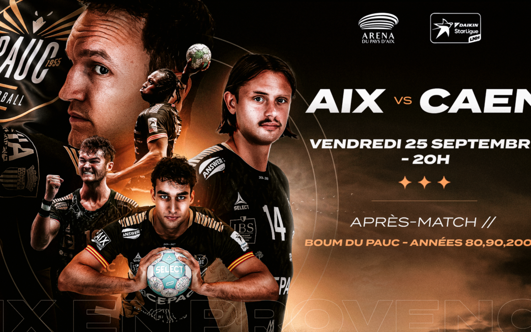 Handball Première division : le PAUC reçoit Caen..le 25/09 !