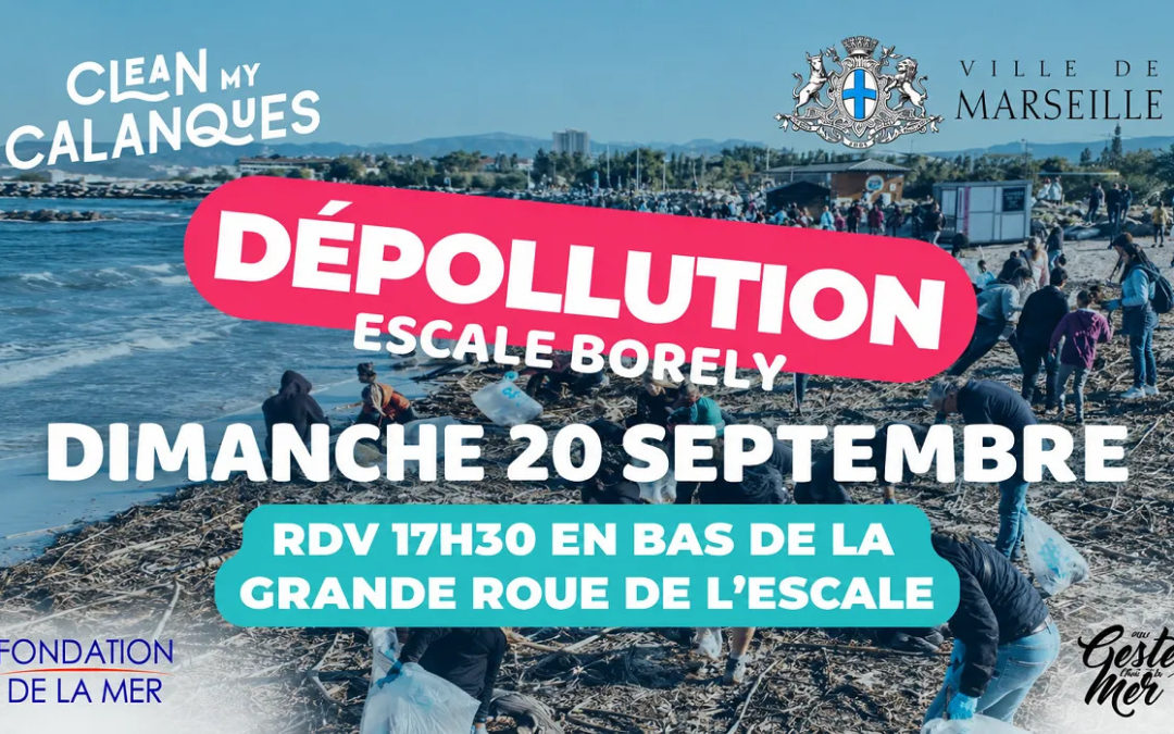 World Clean Up Day 2026 : rendez-vous à l’Escale Borély