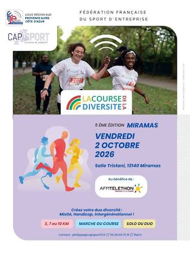 Course de la diversité 2026 à Miramas