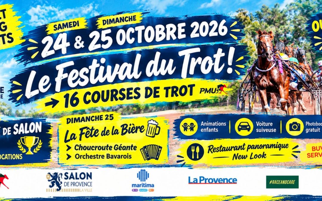 la fête de la bière à l&rsquo;hippodrome de Salon + festival du Trot !