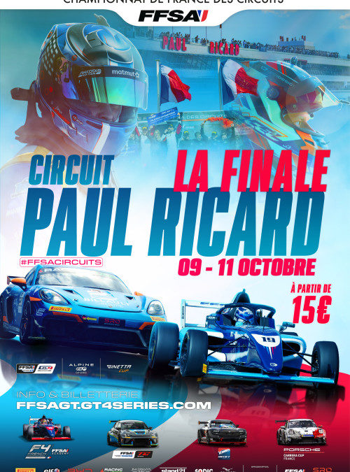 Finale du championnat de france des circuits au Paul Ricard !