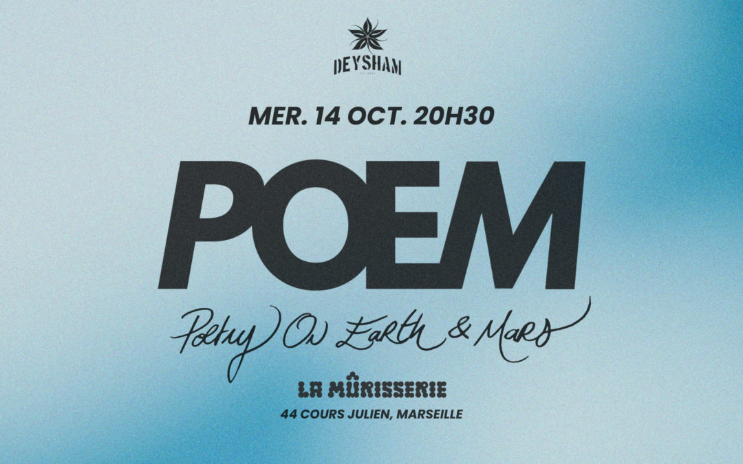 Poem Marseille à la Murisserie
