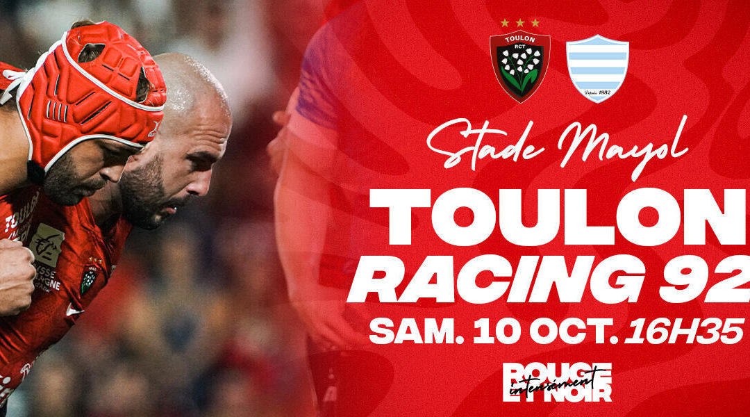 Rugby Top 14 : RCT Racing 92 samedi à Mayol !